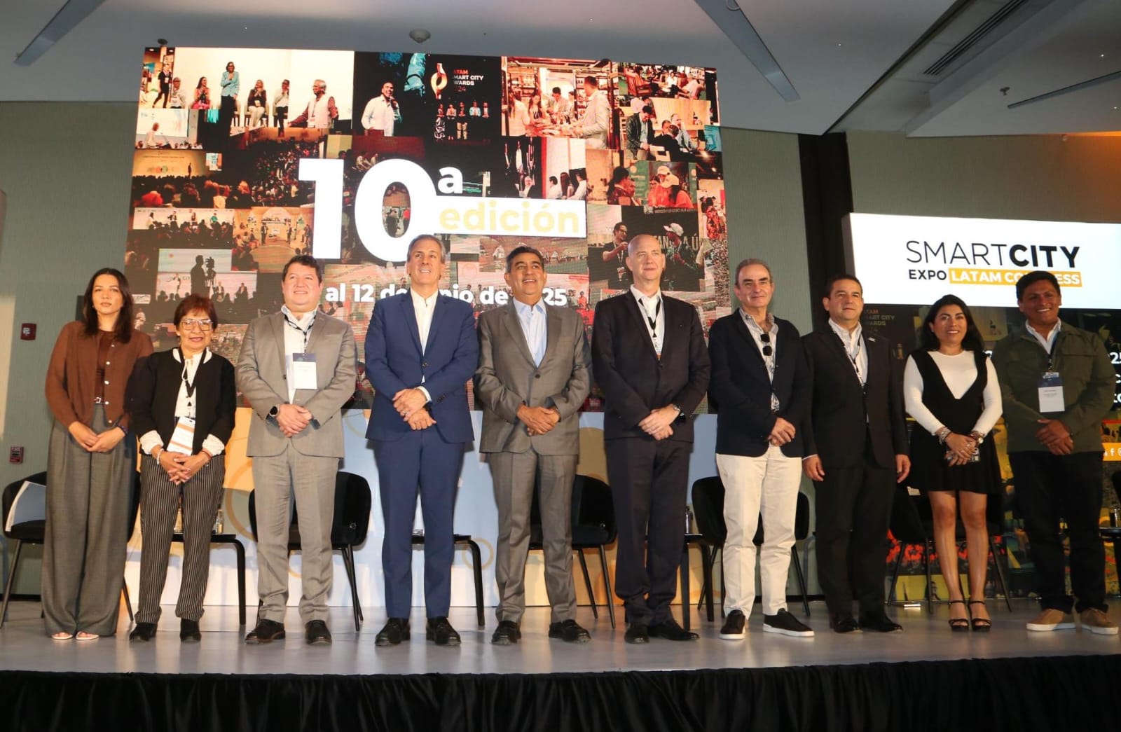 Presentan Sergio Salomón y Pepe Chedraui la décima edición de Smart City Expo Latam Congress